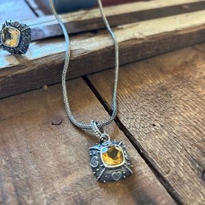 Citrine Brighton Jewelry Set